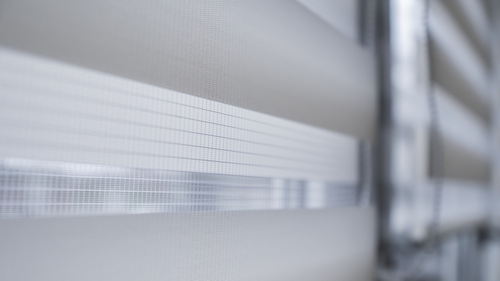 Light Filtering Zebra Blind - Round Cassette