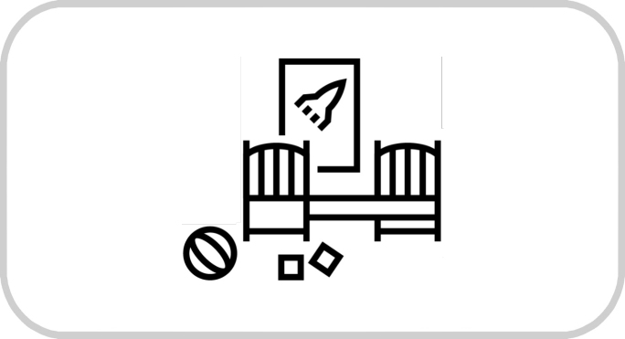 Elige tu habitación: Dormitorio infantil